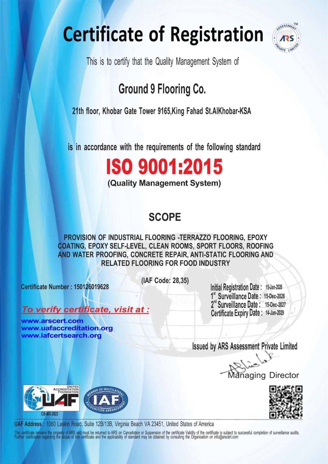 industrial epoxy flooring installation factory