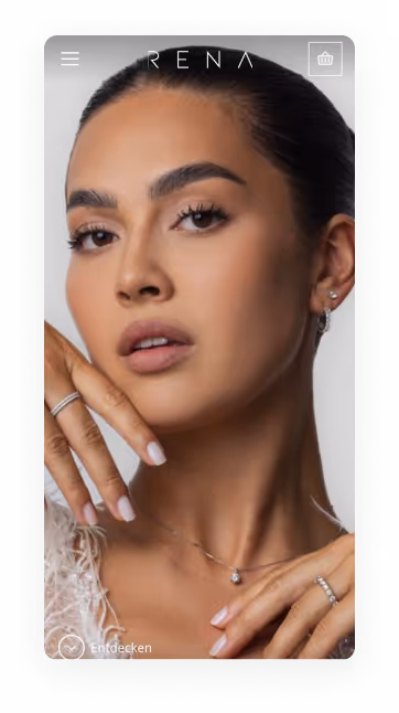 Webflow Projekt Bild Rena Diamonds
