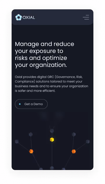 Webflow Projekt Bild Oxial