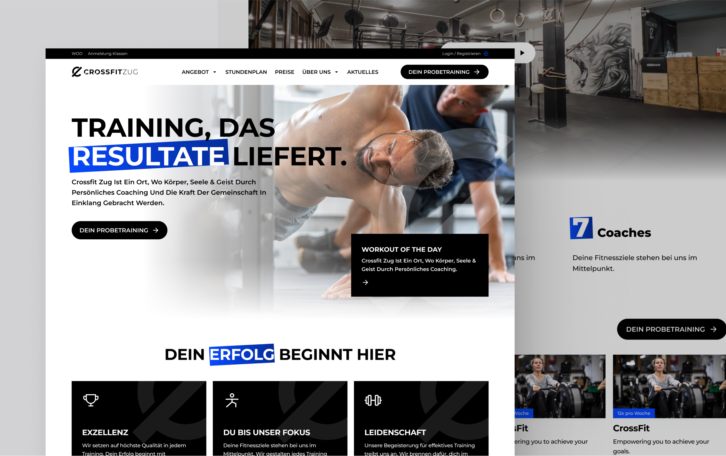 Projekt Footage CrossFit Zug