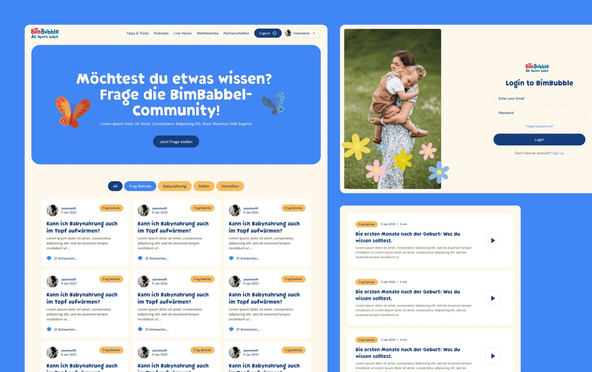 Bimbosan Portfolio Bild