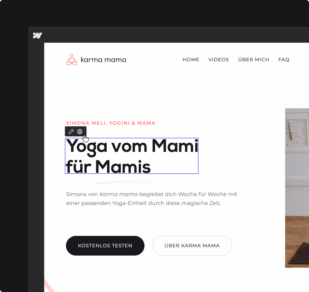 Webflow Vorteile Slider Nummer 1