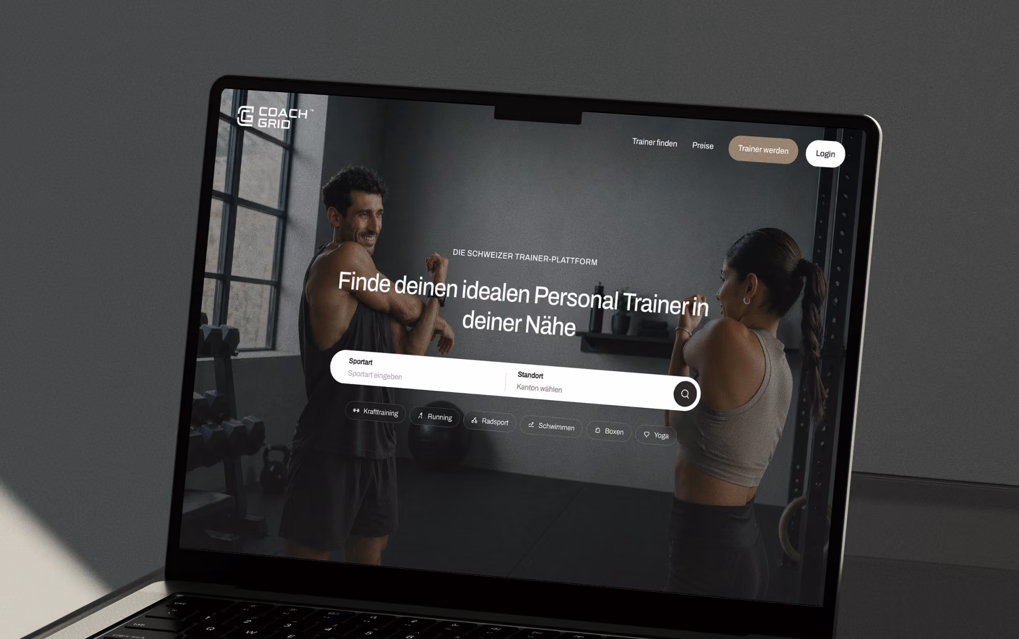CoachGrid Portfolio Bild