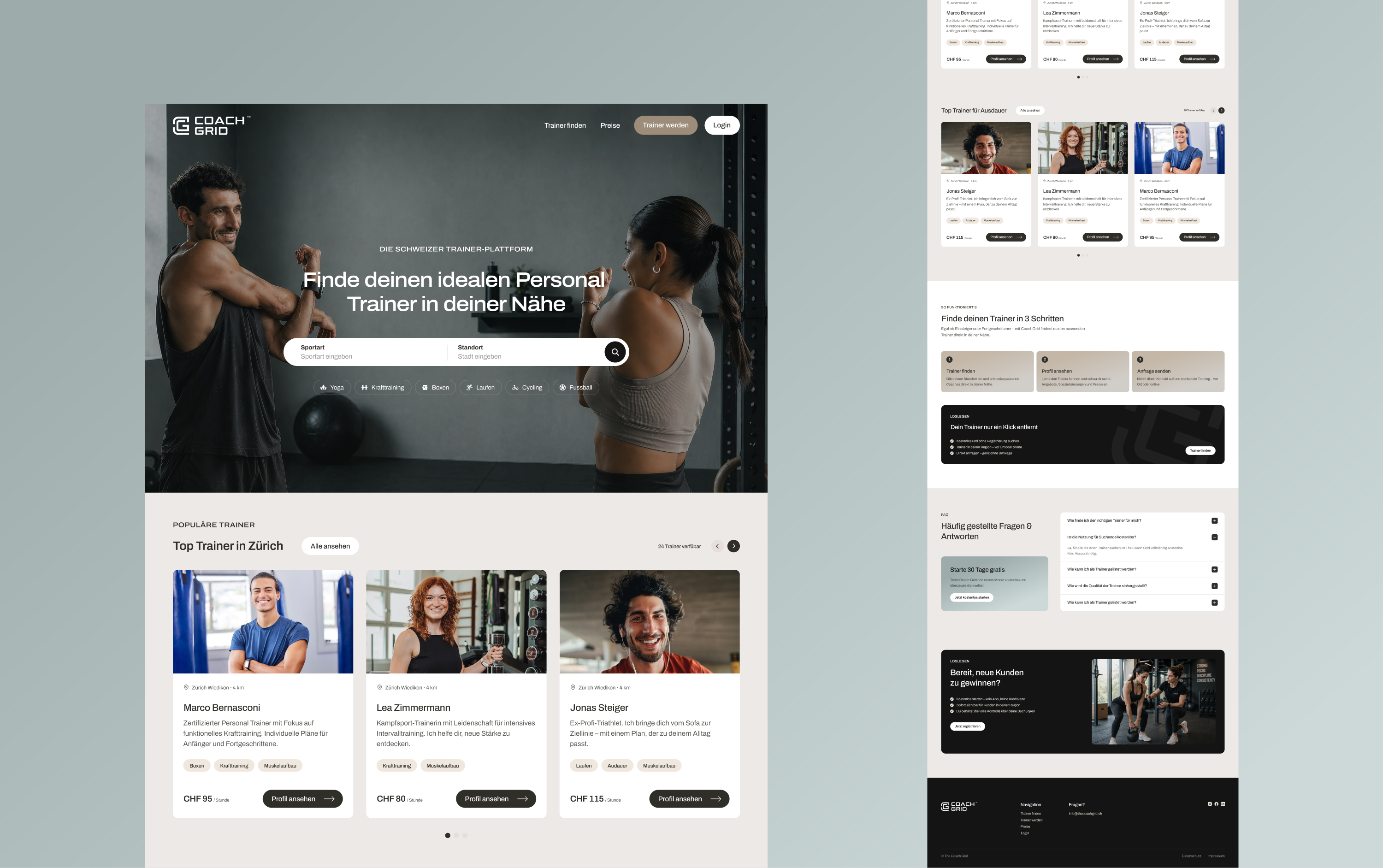 CoachGrid Portfolio Bild