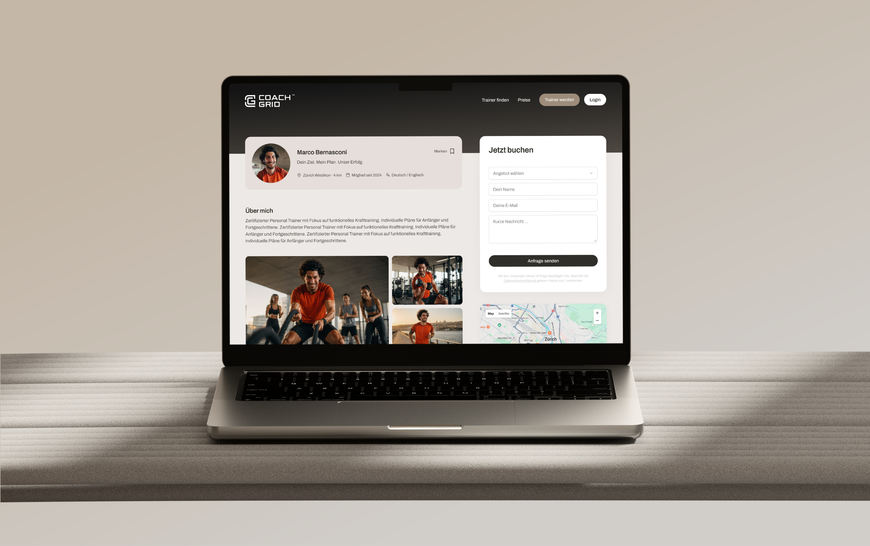 CoachGrid Portfolio Bild