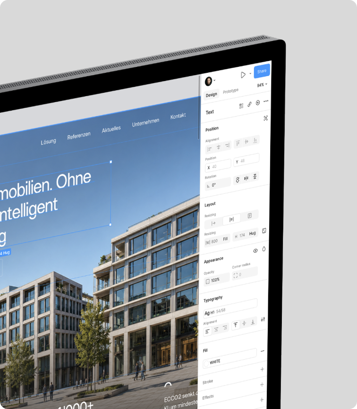Zwei Bloq Labs Mitarbeiter besprechen beim Kick-off die Ziele des Website Projekts