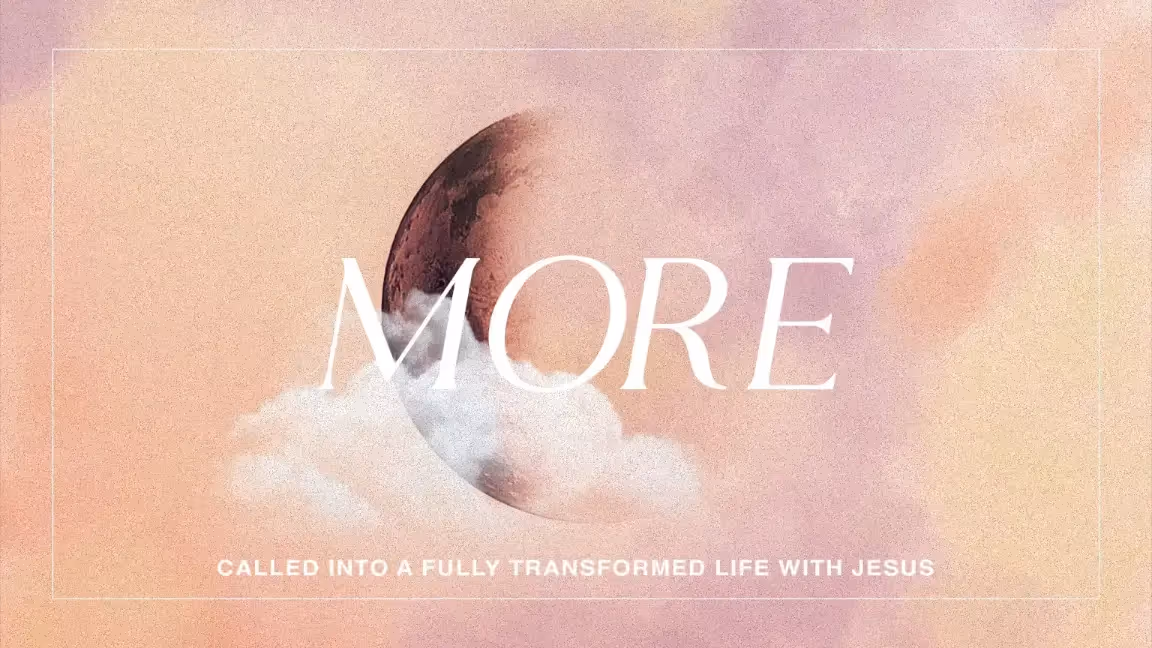 Pastel-colored graphic with planet, clouds, and text about transformation.