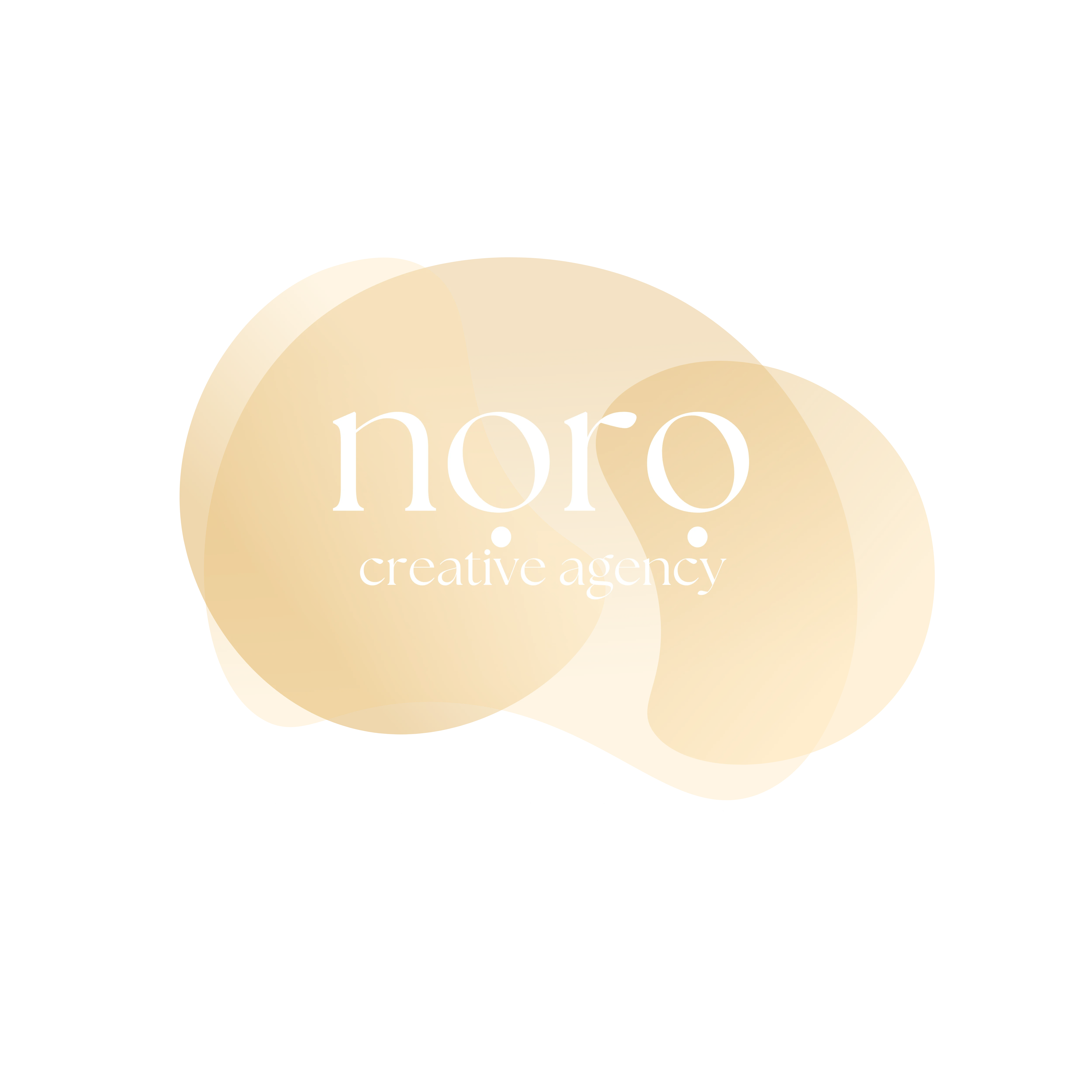 Noro Agency with white tagline in English