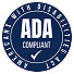 ADA Compliant badge indicating accessibility standards compliance.