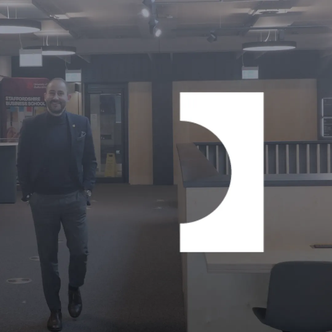 Joe Hazzam and DME logo