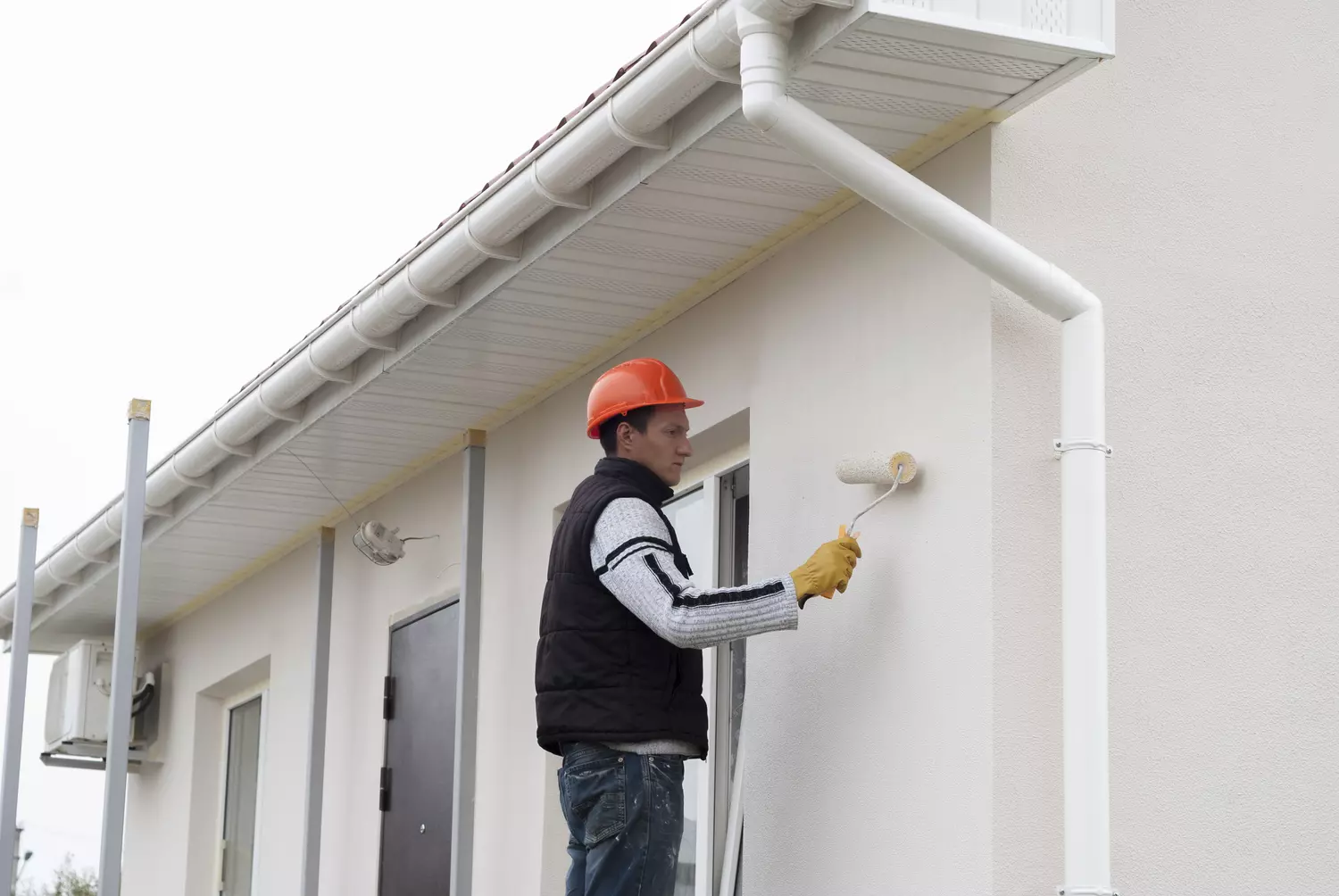 Peinture de façade à Pontoise 95300 – LC Couvreur