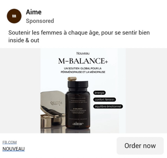 Aime meta ads