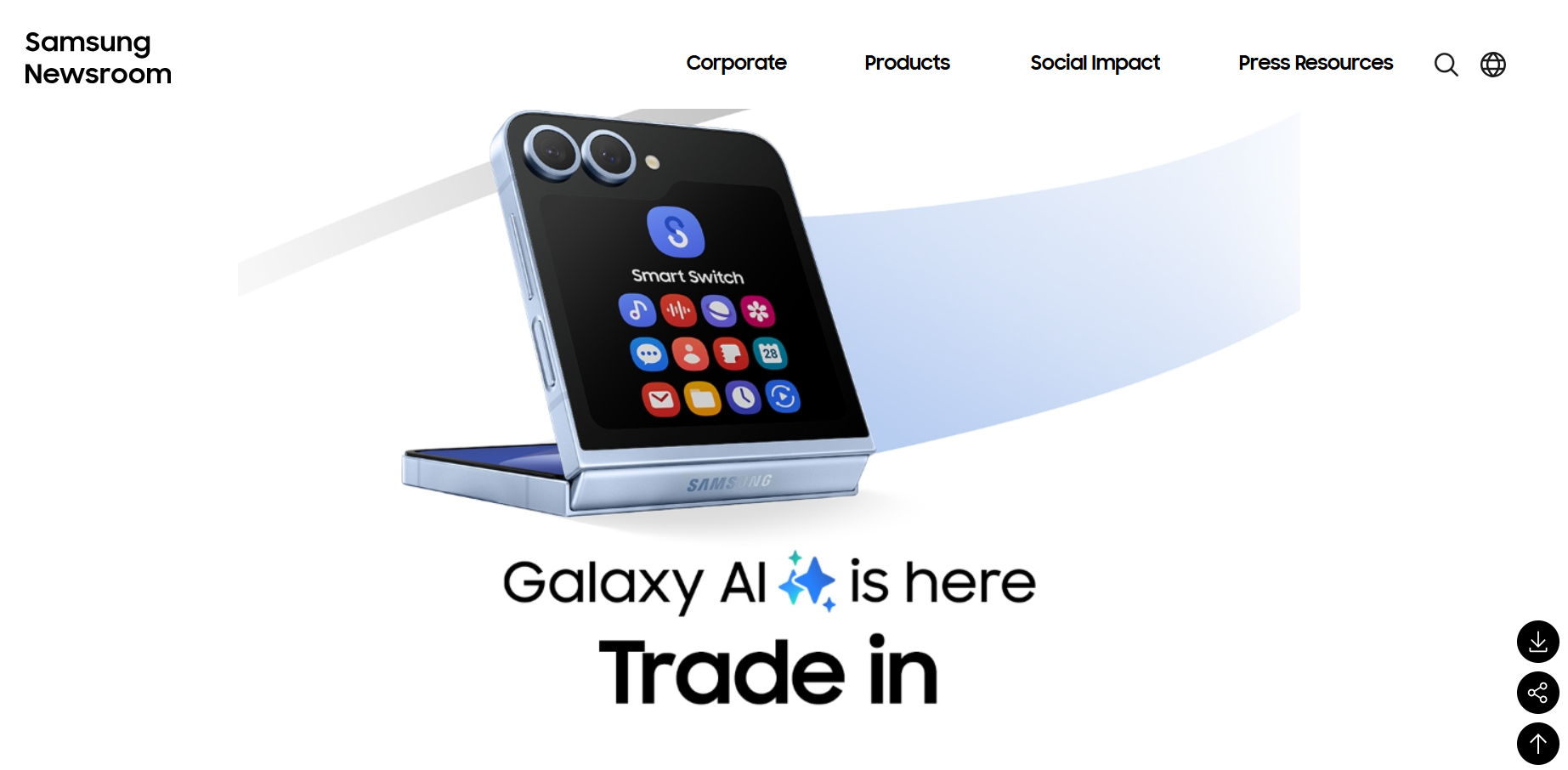 trade-in back-to-school campaign by Samsung