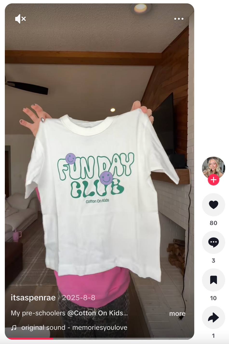 Cotton On TikTok creator campaign