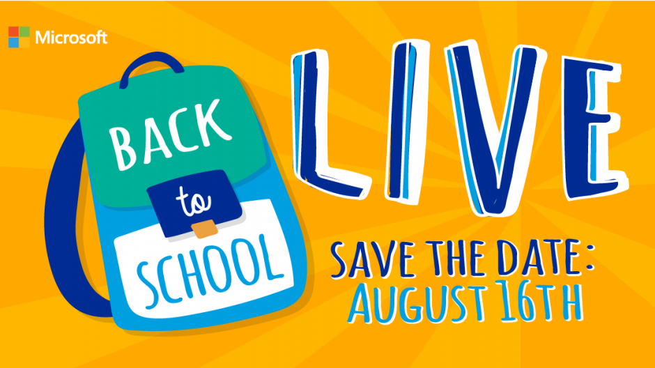 Microsoft Education Back-to-School campaign