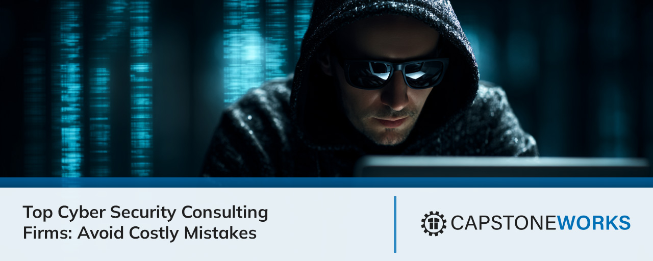 IT security agent working on his powerhouse software.