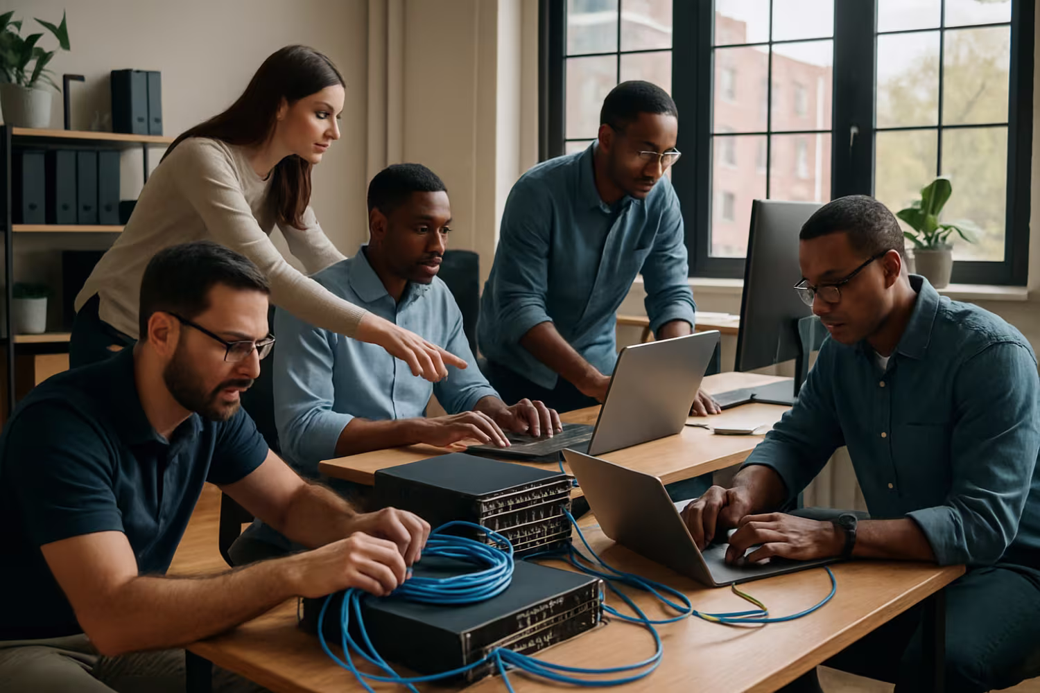 IT professionals providing small business support