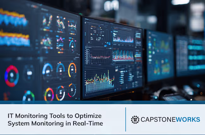 IT security agent working on his powerhouse software. 