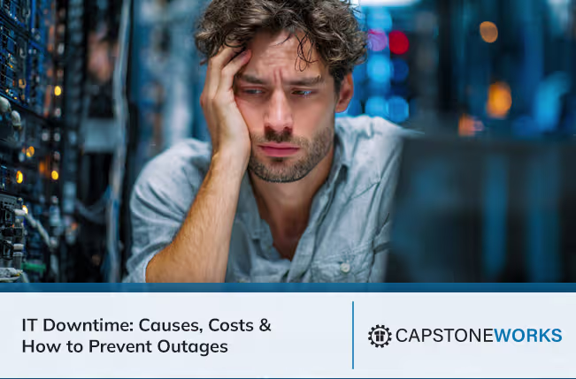 IT security agent working on his powerhouse software. 