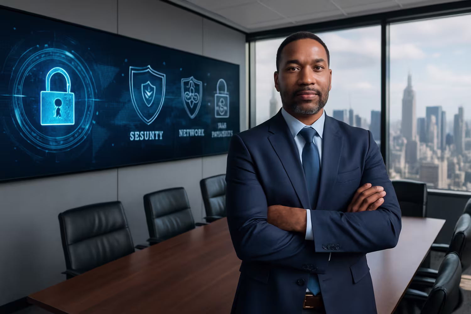 Executive discussing zero-trust network access