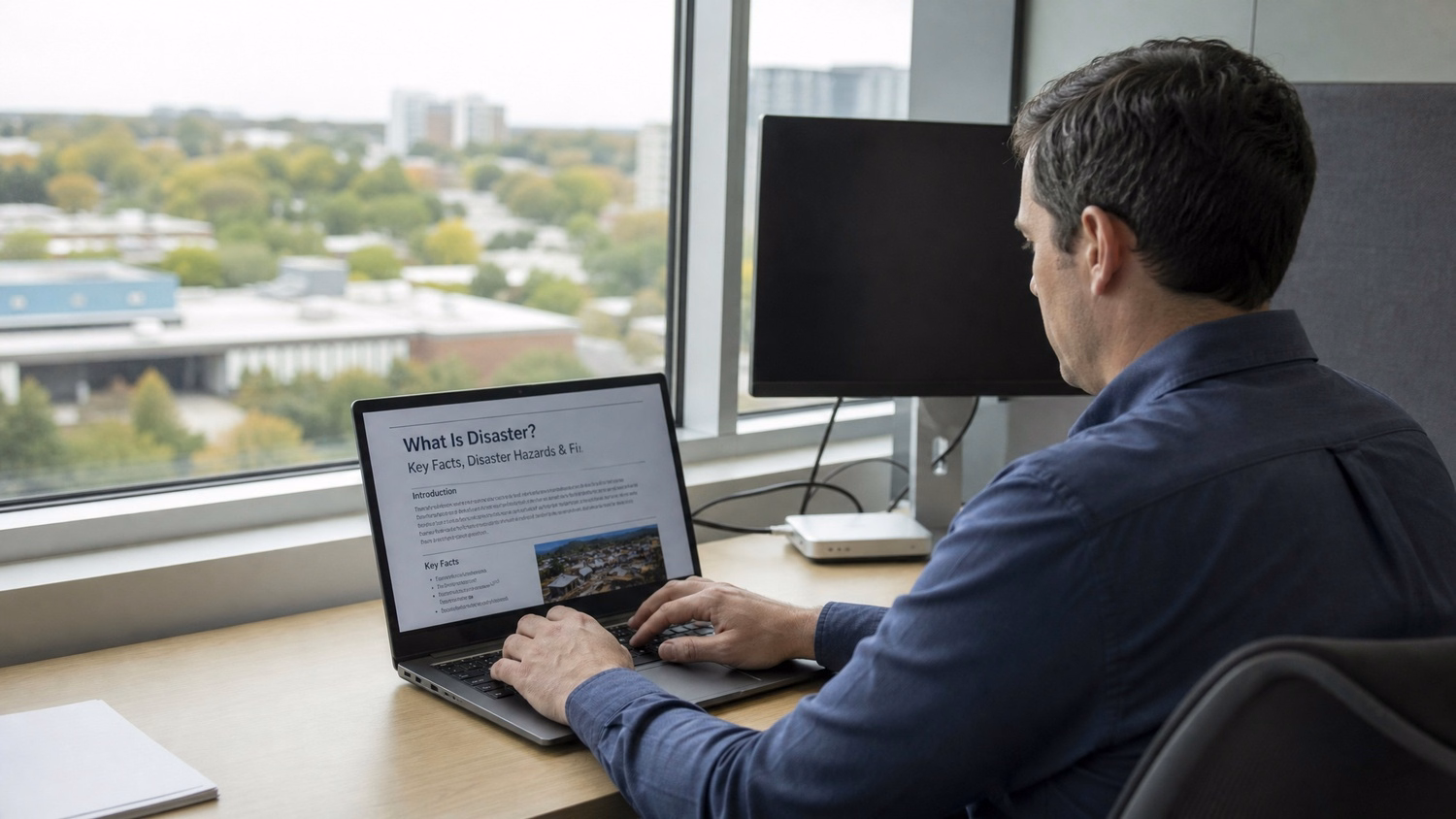 [('WINDOW SEAT LAPTOP', 'one person working on a laptop at a desk beside a