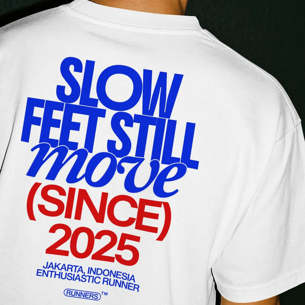 Slow Feet Still Move Design Template