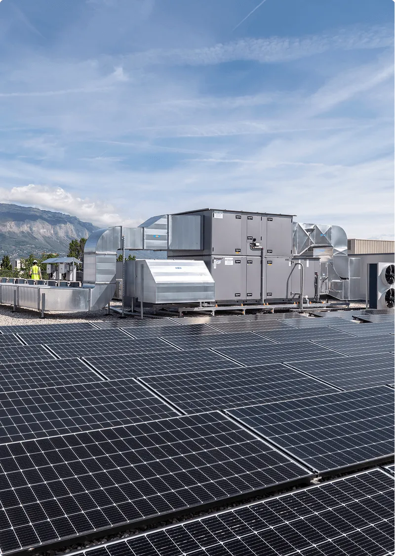 Construire durablement avec une consommation énergétique minimale. 