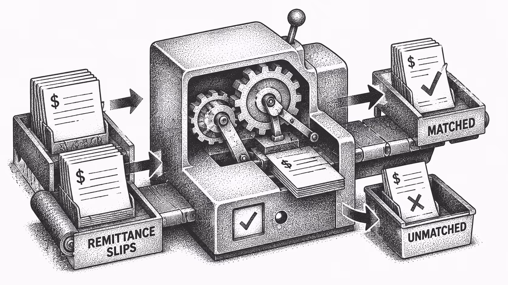What is remittance matching