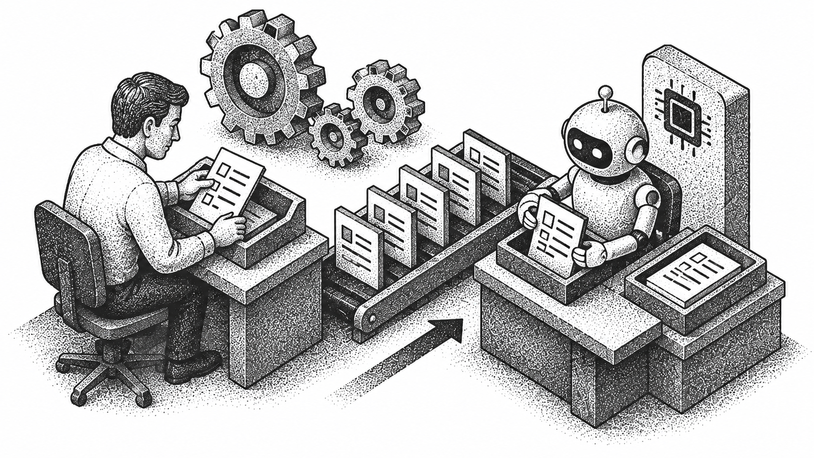 Human-led vs AI-led collections