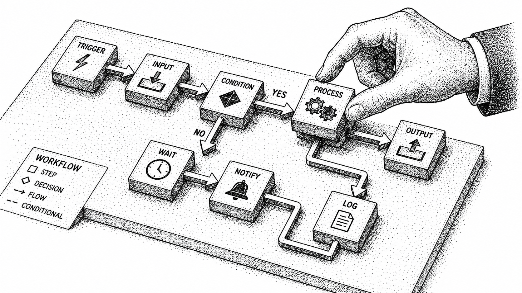 Workflow builder for Intelligent Collections