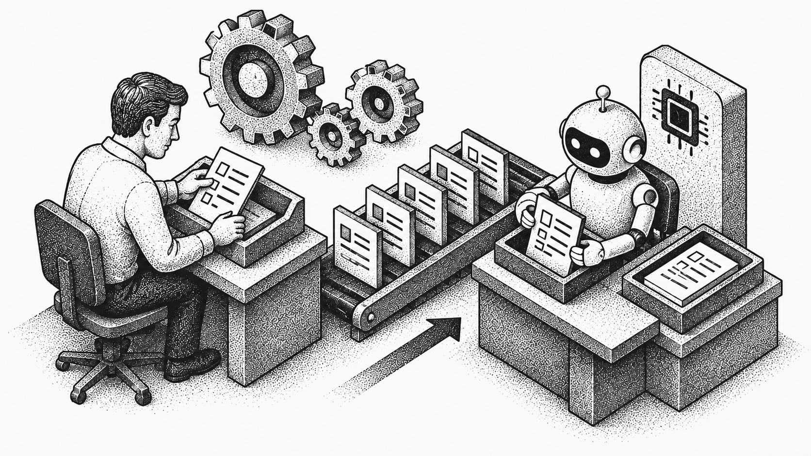 Human-led vs AI-led collections