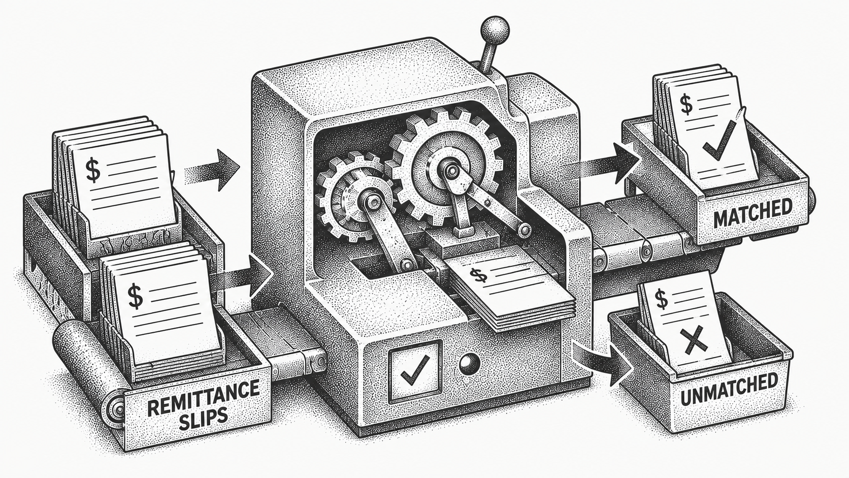 What is remittance matching