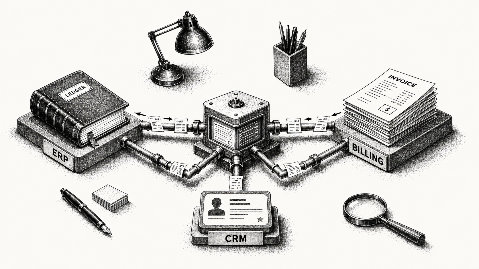 ERP & billing integration software