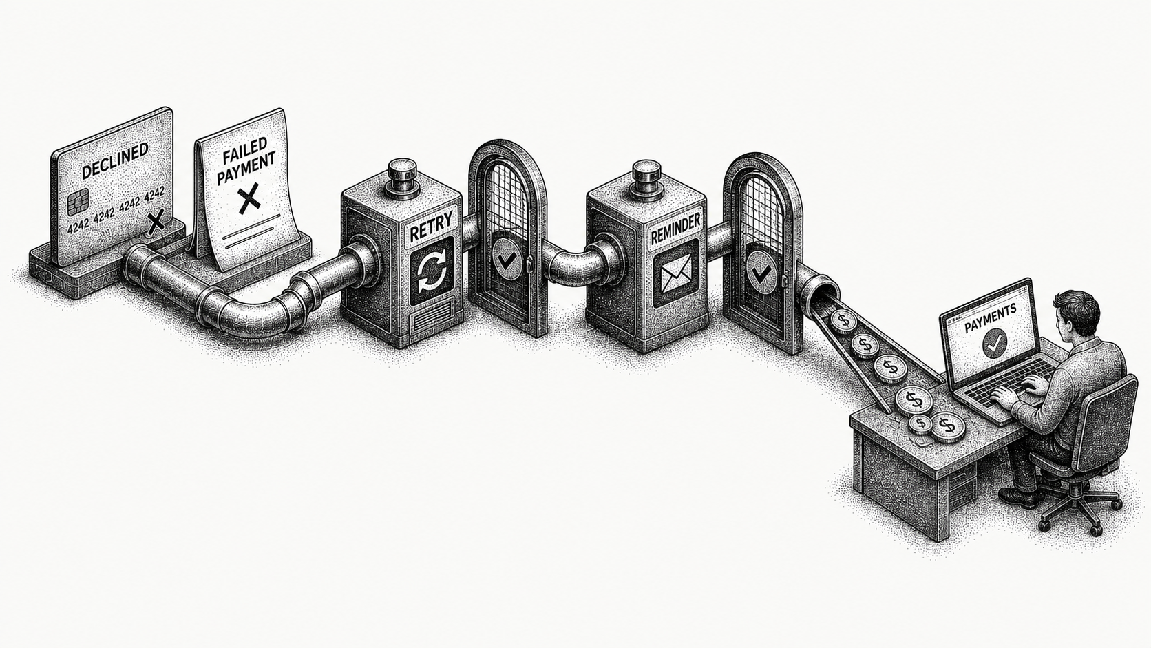Failed payment recovery for PLG SaaS