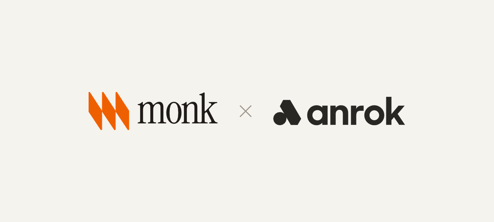Monk and Anrok partnership logos