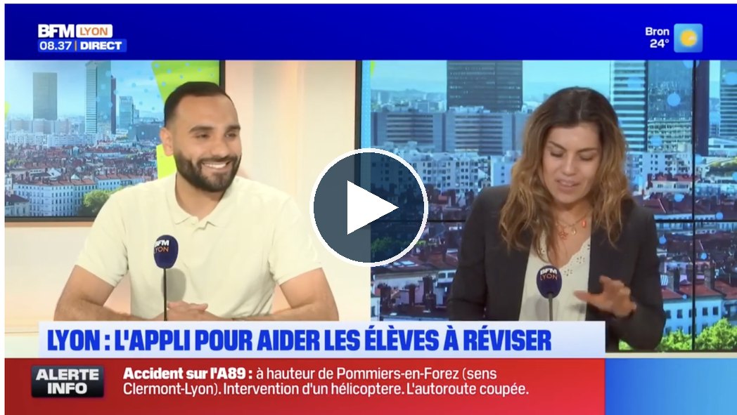 Yamine Benmessaoud, co-fondateur d'OuiActive, invité de Bonjour Lyon sur BFM TV