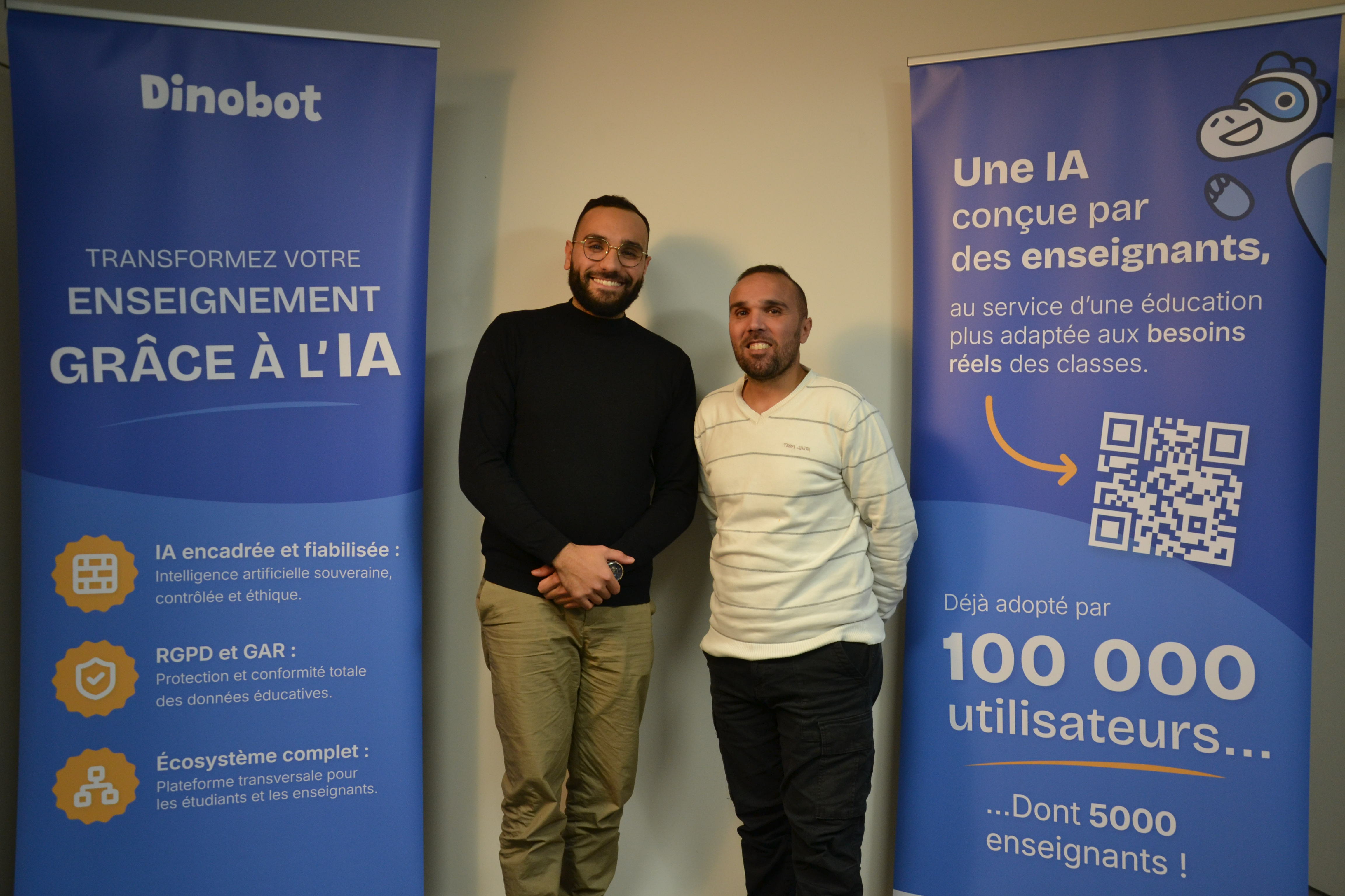 Yamine et Yadem Benmessaoud, co-fondateurs d'OuiActive