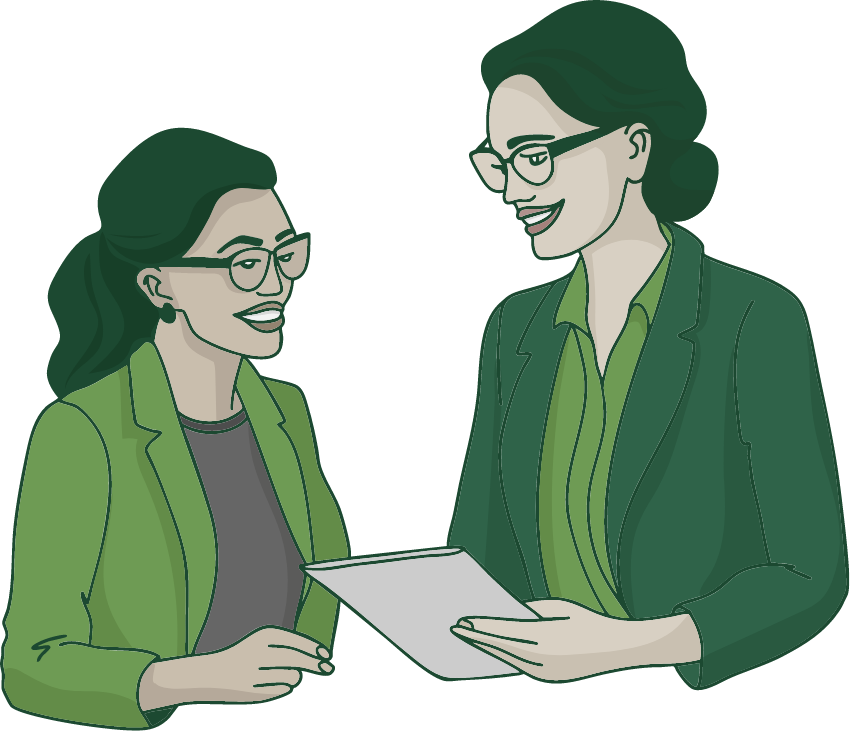 Collaboration between 2 people