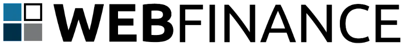 The ERP system WebFinance's logo.