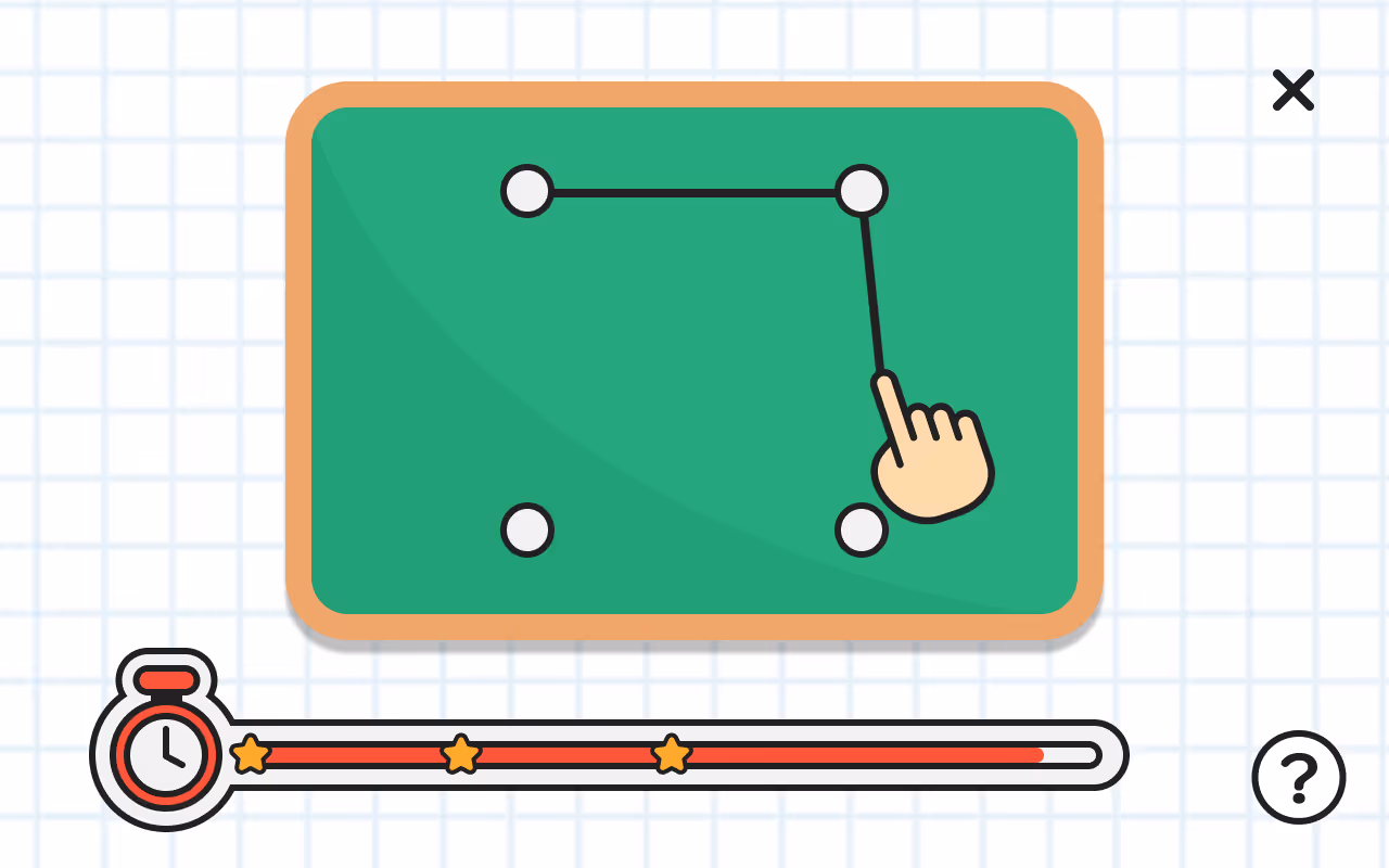 Connect the line game UI for KidsKub.
