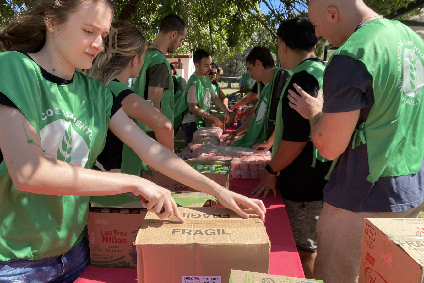 Compromiso en acción: + de 1.000 kg de alimentos donados