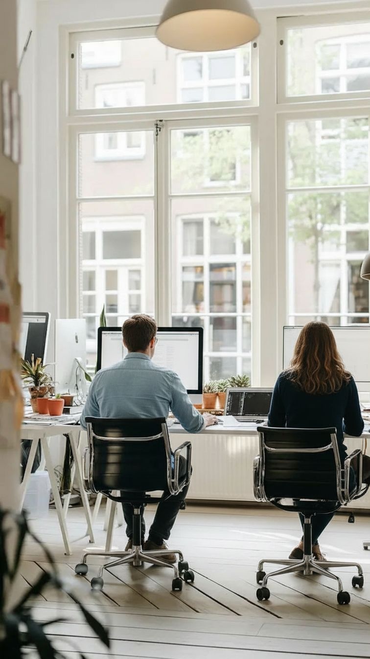school reception area
