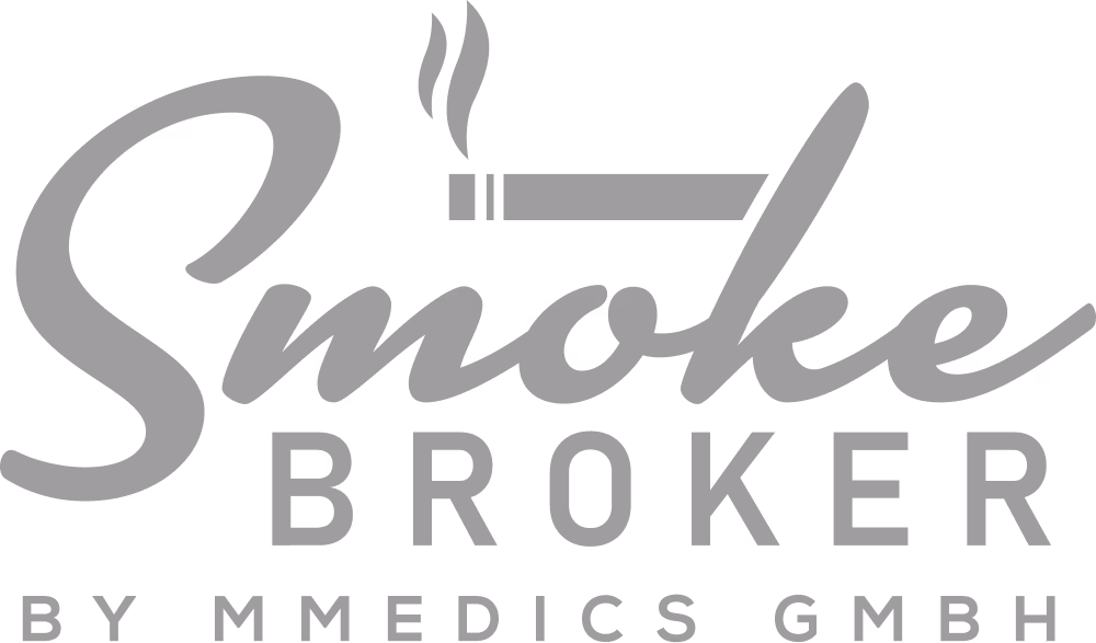 SmokeBroker by MMedics GmbH Logo in Grau