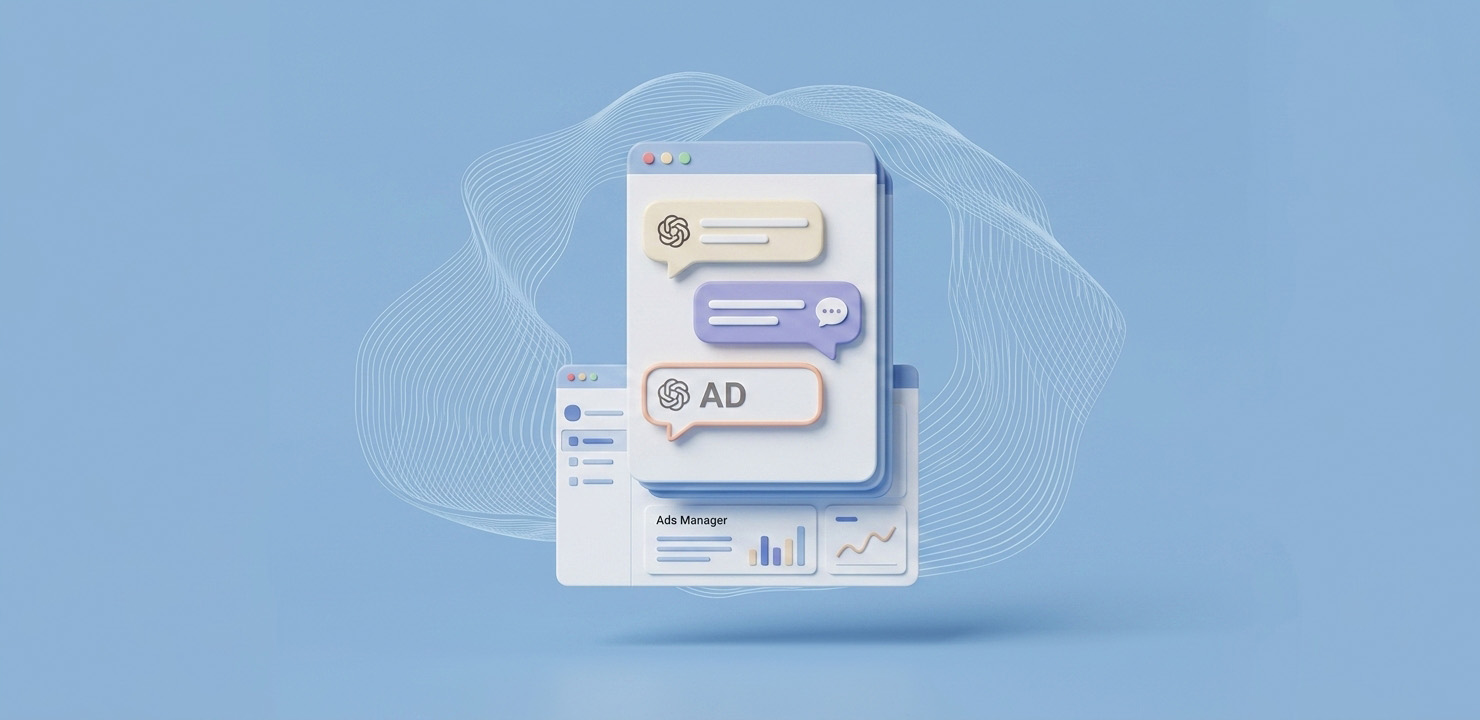 3D Bild von ChatGPT Ads neu bei Vanessa Biber Agentur