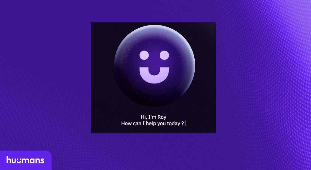 A screen grab of Roy, your AI-powered CFO. Learn more at www.huumans.com