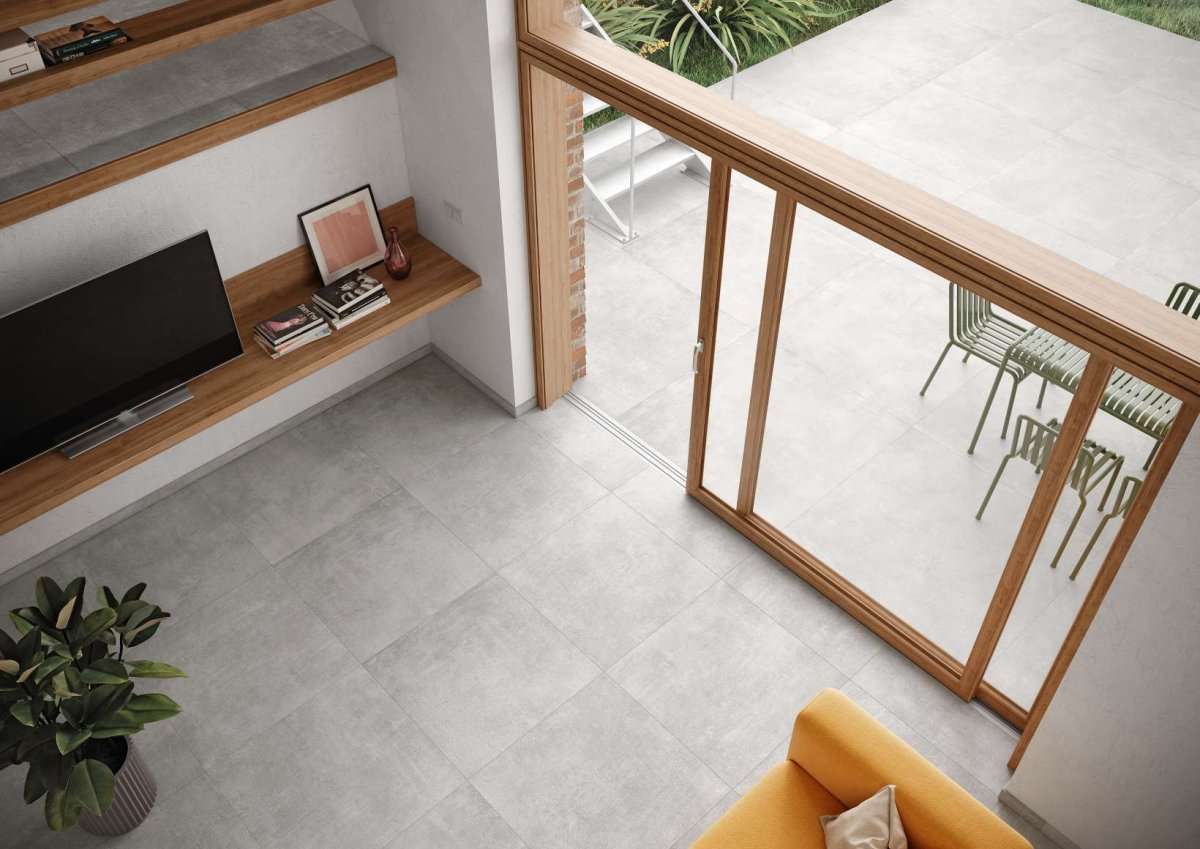 Terrassenfliesen perfekt auf den Innenbereich abgestimmt