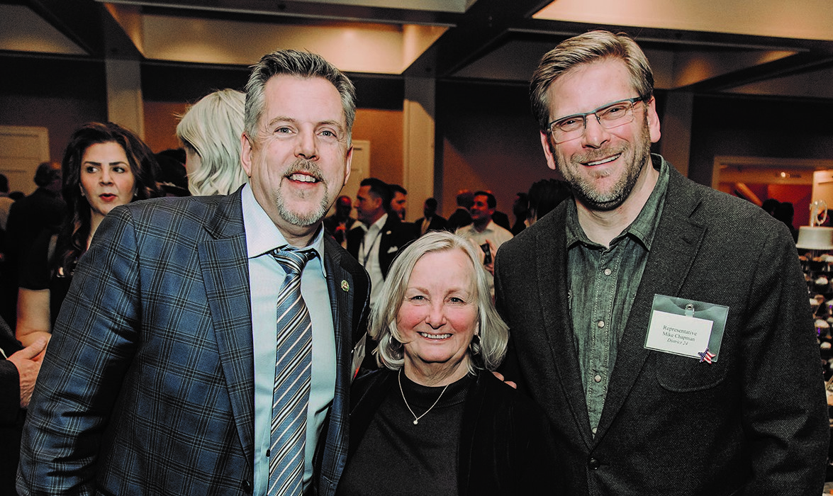 legislators and members at 2020 reception