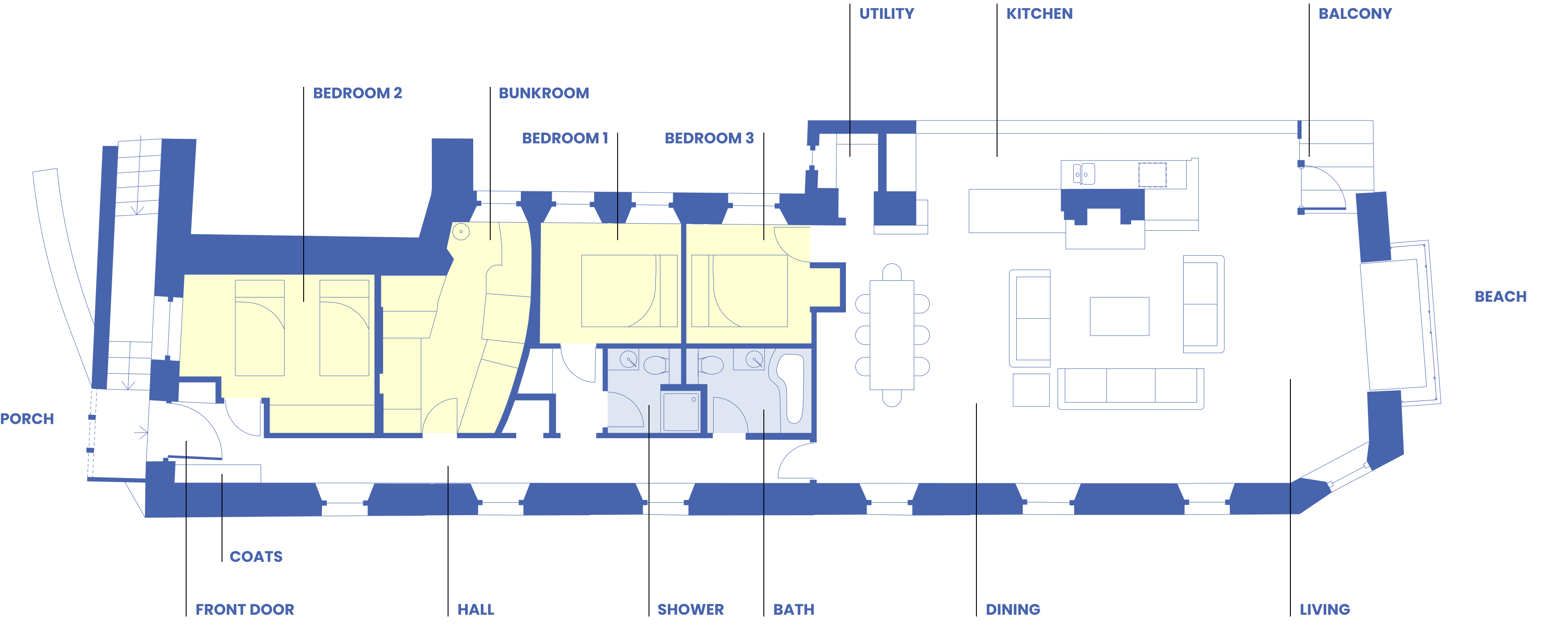 Upper Saltings Floorplan