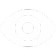 Augensymbol in Weiß