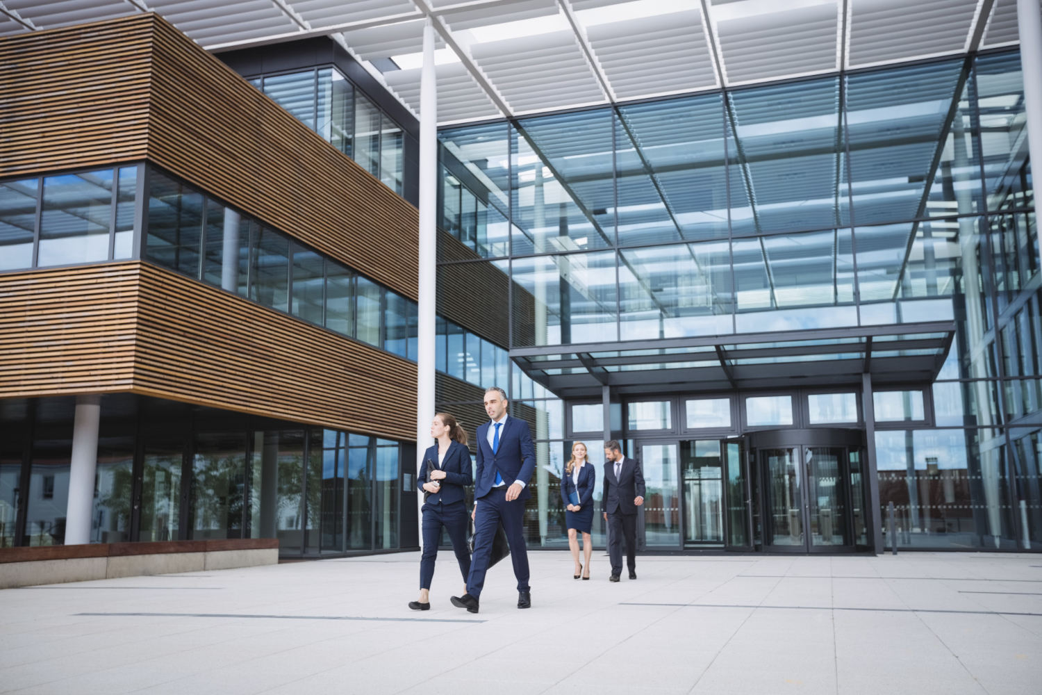 Corporate campus security operations